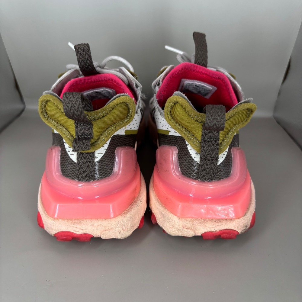 Nike React Vision DMSX Summit White Pink Womens Running Shoes CI7523102 Size 8.5 - Picture 4 of 7